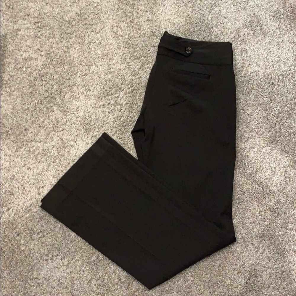Chocolate Brown Express Editor Slacks
